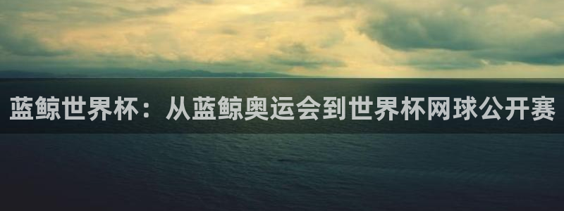 五星体育电视猫：蓝鲸世界杯：从蓝鲸奥运会到世界杯网球公开赛